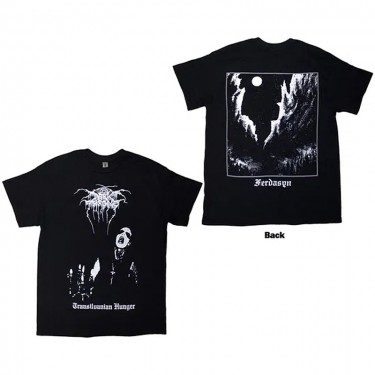 Darkthrone Unisex T-Shirt: Transilvanian Hunger (Back Print) (Black) (X-Large)