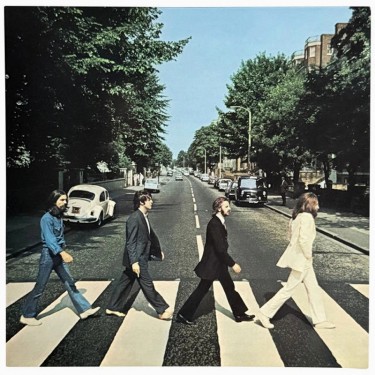 The Beatles Sticker: Abbey Road Album