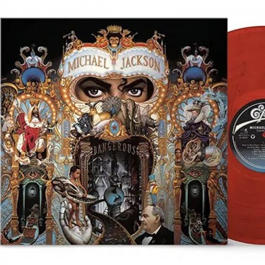 JACKSON MICHAEL - DANGEROUS -COLOURED-