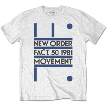 New Order Unisex T-Shirt: Movement (X-Large)