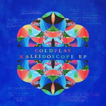 COLDPLAY - KALEIDOSCOPE EP (sleva - ohnutý roh)