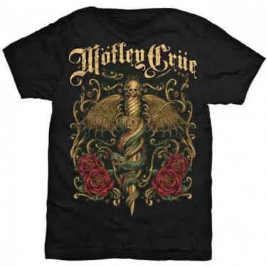 Motley Crue - Exquisite Dagger - T-shirt (Medium)