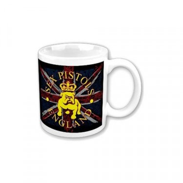 SEX PISTOLS BOXED MUG: BULLDOG & FLAG