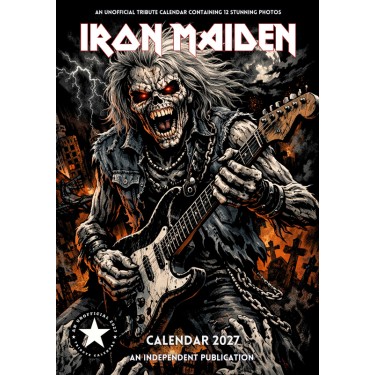 IRON MAIDEN - KALENDÁŘ 2027 A3