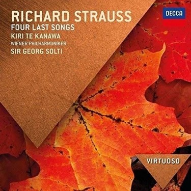 STRAUSS RICHARD - FOUR LAST SONGS   /KIRI TE KANAWA/SOLTI/WPH