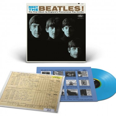 BEATLES - MEET THE BEATLES (OPAQUE BLUE VINYL)