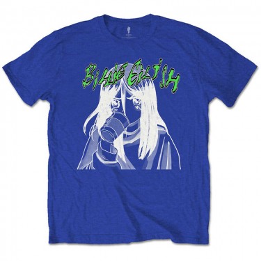 Billie Eilish Unisex T-Shirt: Anime Drink (Medium)
