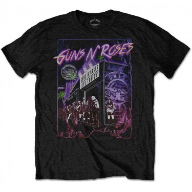 Guns N' Roses Unisex T-Shirt: Sunset Boulevard (X-Large)