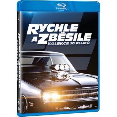 RYCHLE A ZBĚSILE 1-10 (10 BD) - FILM