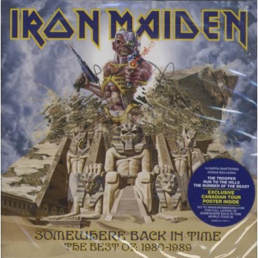 IRON MAIDEN - SOMEWHERE BACK IN TIME/BEST OF 80-89