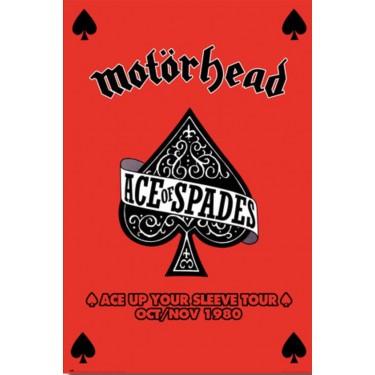 plakát 184 - Motorhead - Ace Up Your Sleeve Tour - 61 X 91,5 CM