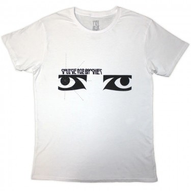 Siouxsie & The Banshees Unisex T-Shirt: Through The Looking Glass (White) (Medium)