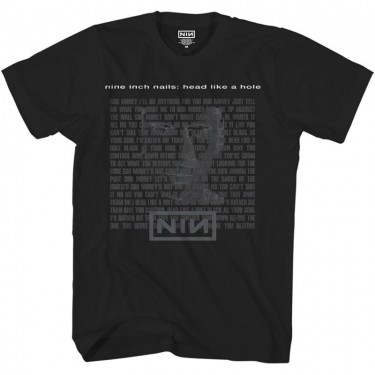 Nine Inch Nails Unisex T-Shirt: Head Like A Hole (Small)