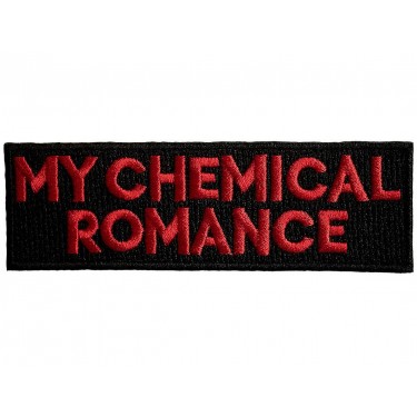 My Chemical Romance Standard Patch: Text Logo