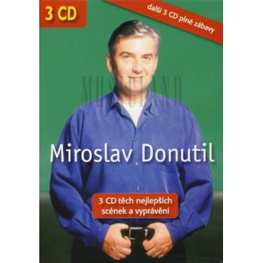 DONUTIL MIROSLAV - 3 CD TĚCH NEJLEPŠÍCH SCÉNEK A VYPRÁVĚNÍ