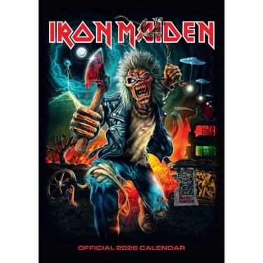IRON MAIDEN - KALENDÁŘ 2026 (2) A3
