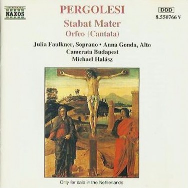 PERGOLESI G. B. - STABAT MATER, ORFEO (CANTATA)