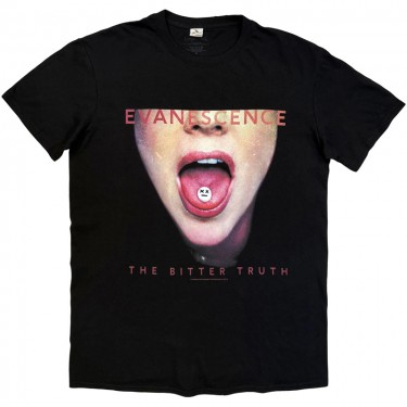 Evanescence Unisex T-Shirt: The Bitter Truth (Black) (Medium)