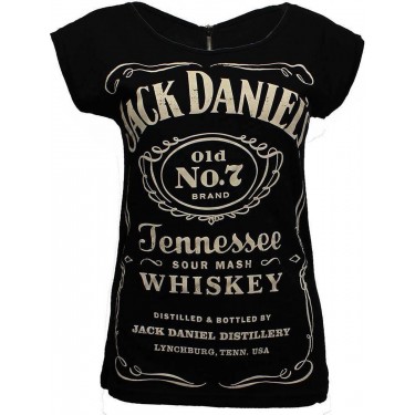 JACK DANIELS - LADIES T-SHIRT (LARGE)