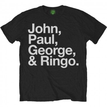 The Beatles - John, Paul, George & Ringo - T-shirt (Medium)