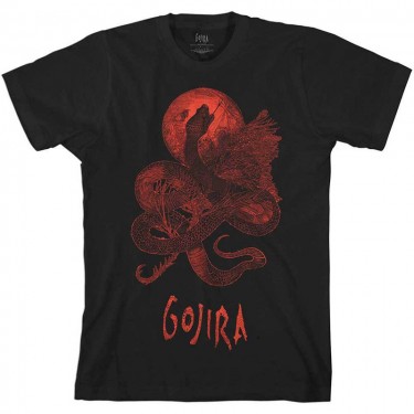 Gojira Unisex T-Shirt: Serpent Moon (Medium)