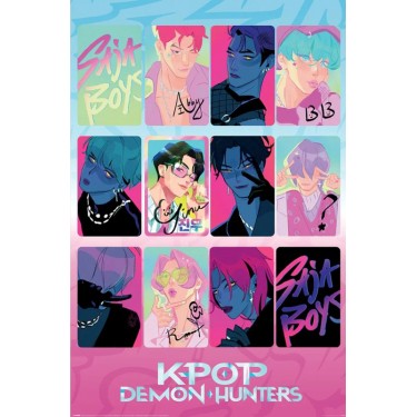 plakát 1076 - K-Pop Demon Hunters - Light and Dark - 61 x 91,5 cm