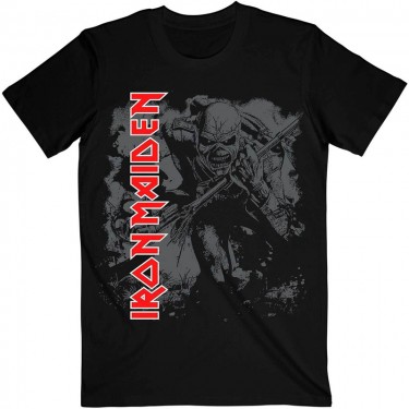 Iron Maiden Unisex T-Shirt: Hi-Contrast Trooper (X-Large)
