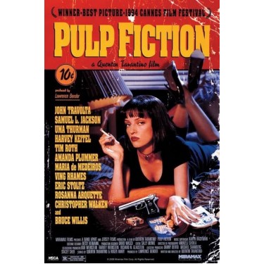 plakát 578 - Pulp Fiction - Cover (PP30791) - 61 X 91,5 CM