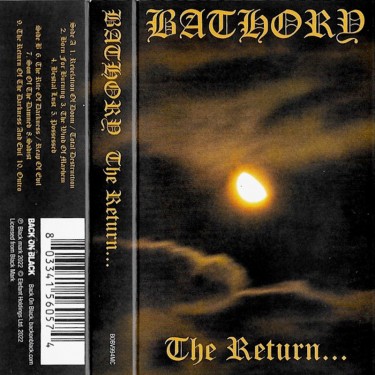 BATHORY - THE RETURN......