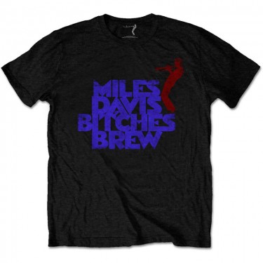 Miles Davis Unisex T-Shirt: Bitches Brew Vintage (X-Large)