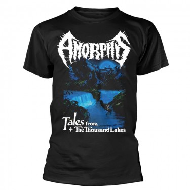 AMORPHIS - TALES FROM THE THOUSAND LAKES DESIGN - T-SHIRT (LARGE)